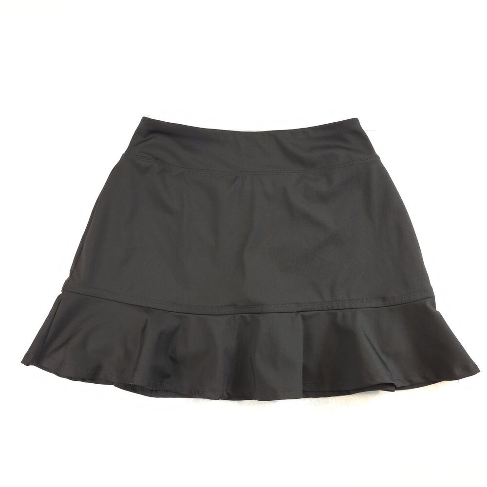 Tommy Bahama Golf Skort S Black Tennis Pickle Ball Athletic Athleisure
